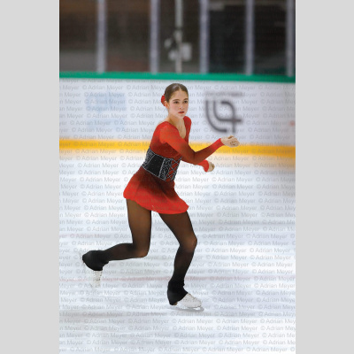 Ginevra Antonina VOLANTE ITA - Junior Women - Short Program at Swiss Ice Skating Open 2025