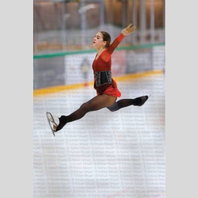 Ginevra Antonina VOLANTE ITA - Junior Women - Short Program at Swiss Ice Skating Open 2025