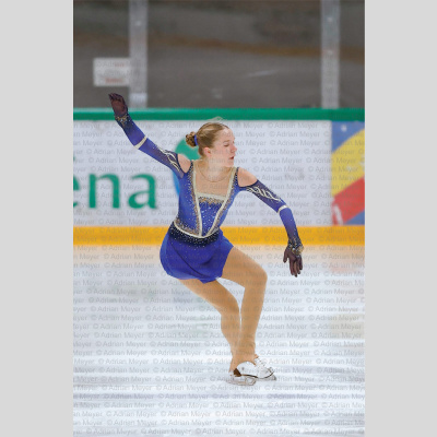 Salome SCHMID LIE - Junior Women - Short Program at Swiss Ice Skating Open 2025