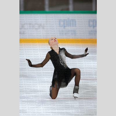 Noelie HAYMOZ SUI - Junior Women - Short Program at Swiss Ice Skating Open 2025