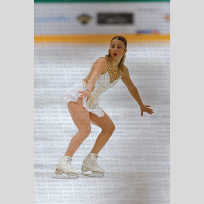 Leandra TZIMPOUKAKIS SUI - Junior Women - Short Program at Swiss Ice Skating Open 2025