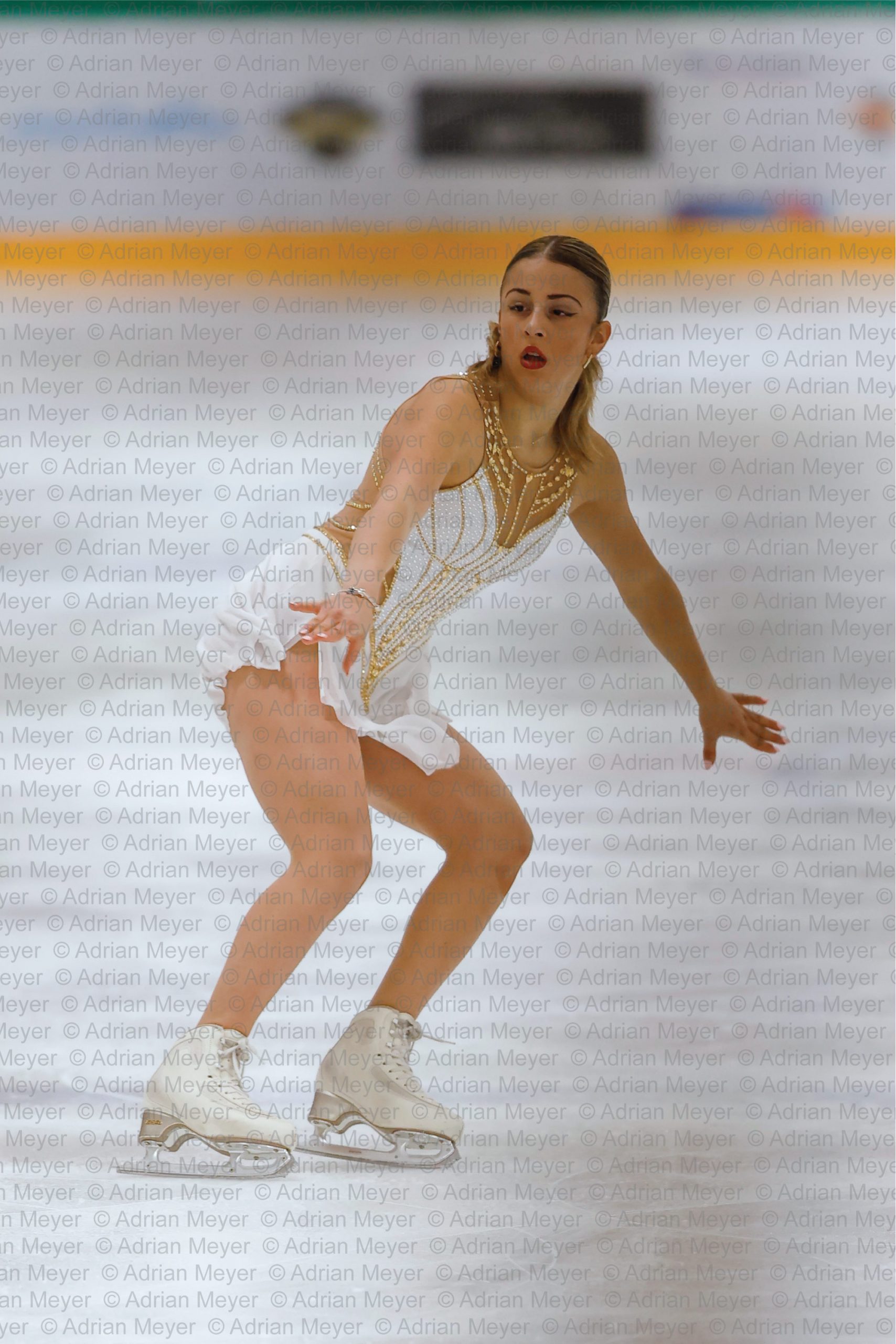 Leandra TZIMPOUKAKIS SUI - Junior Women - Short Program at Swiss Ice Skating Open 2025