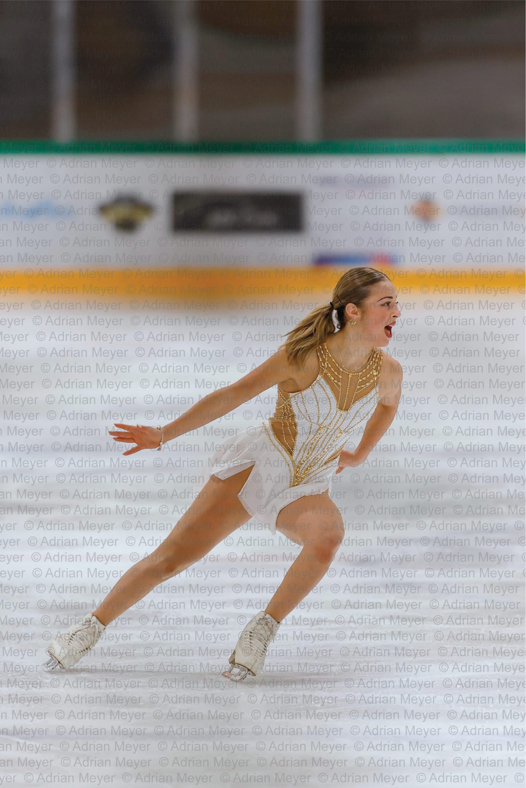 Leandra TZIMPOUKAKIS SUI - Junior Women - Short Program at Swiss Ice Skating Open 2025