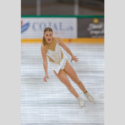 Leandra TZIMPOUKAKIS SUI - Junior Women - Short Program at Swiss Ice Skating Open 2025