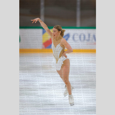 Leandra TZIMPOUKAKIS SUI - Junior Women - Short Program at Swiss Ice Skating Open 2025