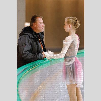 Anastasia BRANDENBURG SUI - Junior Women - Short Program at Swiss Ice Skating Open 2025