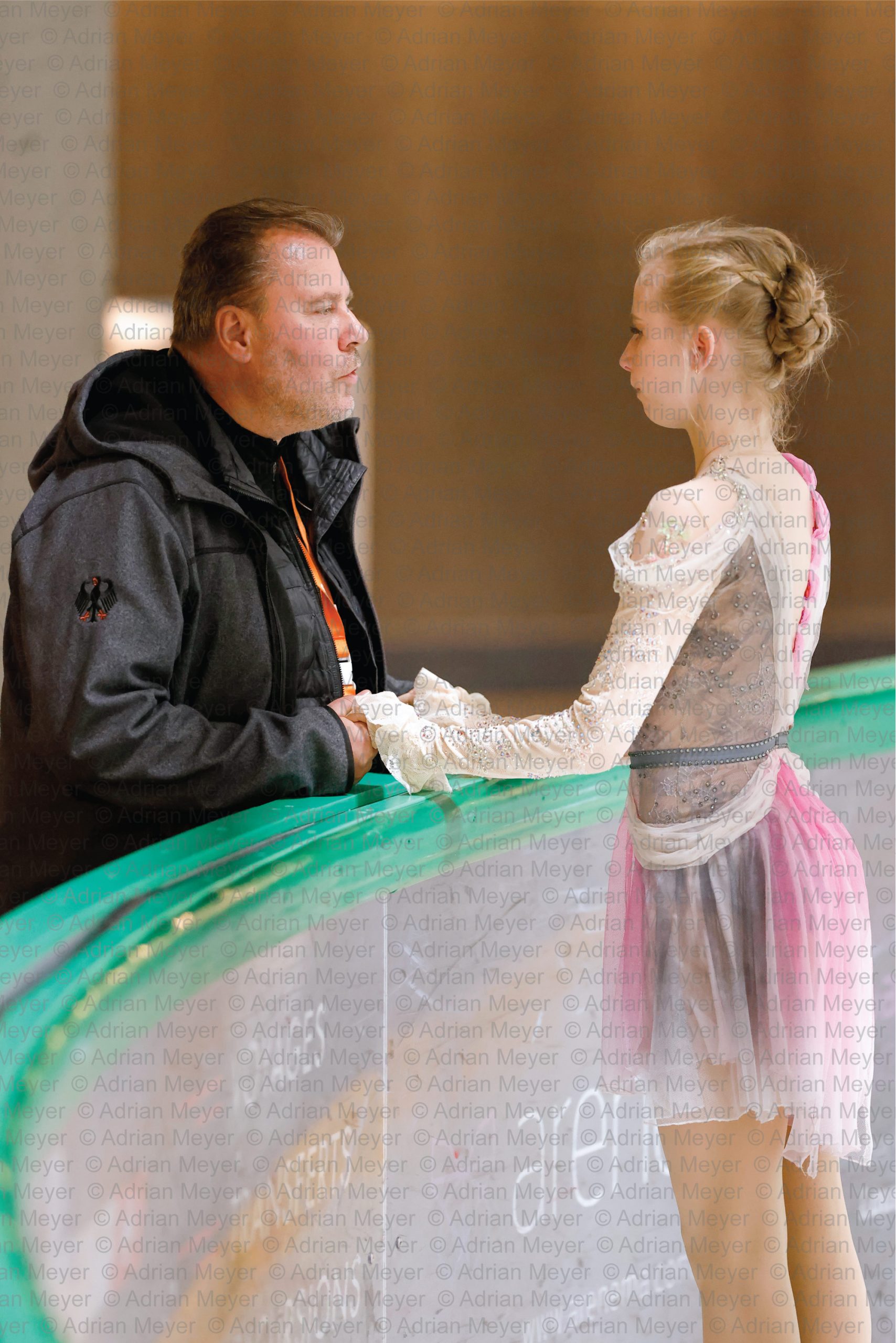 Anastasia BRANDENBURG SUI - Junior Women - Short Program at Swiss Ice Skating Open 2025