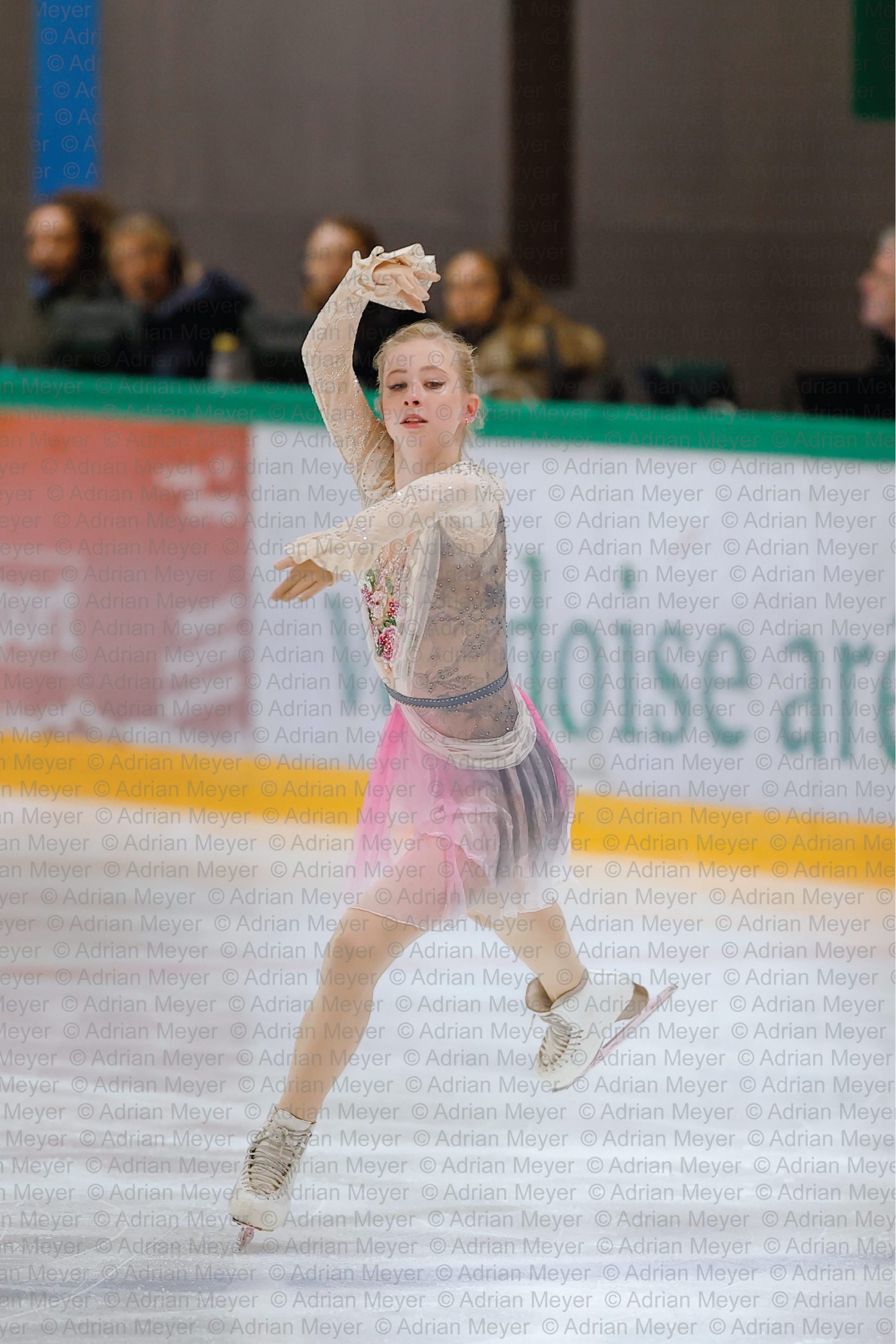 Anastasia BRANDENBURG SUI - Junior Women - Short Program at Swiss Ice Skating Open 2025