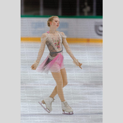 Anastasia BRANDENBURG SUI - Junior Women - Short Program at Swiss Ice Skating Open 2025