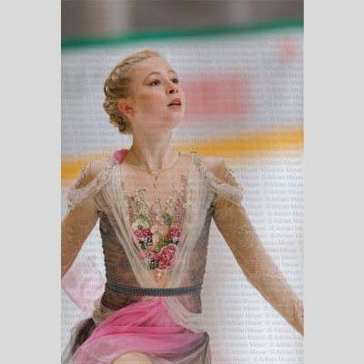Anastasia BRANDENBURG SUI - Junior Women - Short Program at Swiss Ice Skating Open 2025