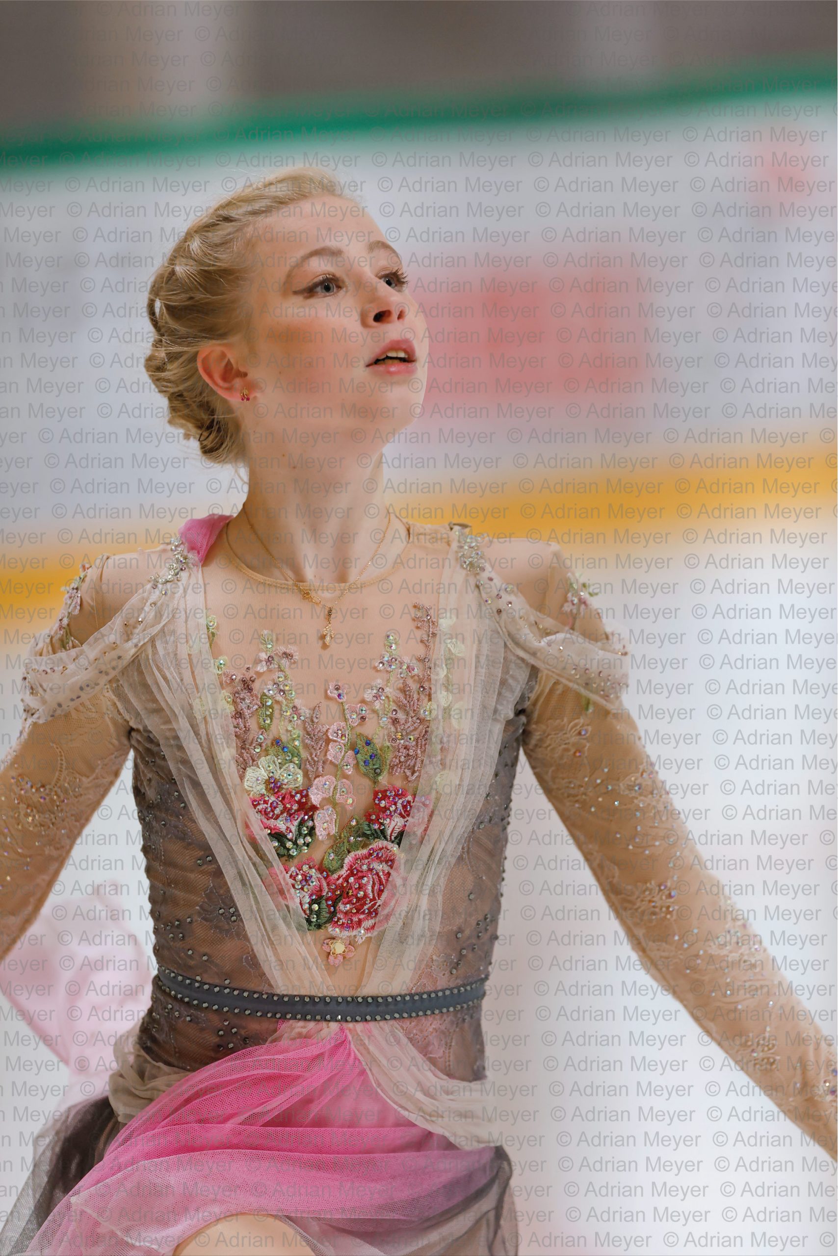 Anastasia BRANDENBURG SUI - Junior Women - Short Program at Swiss Ice Skating Open 2025