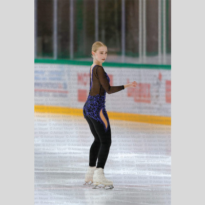 Milana MOZEIKO FRA - Junior Women - Short Program at Swiss Ice Skating Open 2025