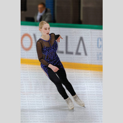 Milana MOZEIKO FRA - Junior Women - Short Program at Swiss Ice Skating Open 2025