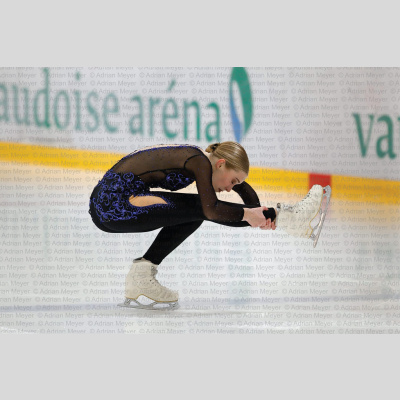 Milana MOZEIKO FRA - Junior Women - Short Program at Swiss Ice Skating Open 2025