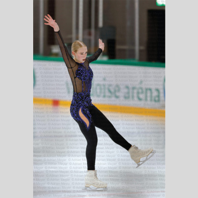 Milana MOZEIKO FRA - Junior Women - Short Program at Swiss Ice Skating Open 2025