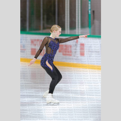 Milana MOZEIKO FRA - Junior Women - Short Program at Swiss Ice Skating Open 2025