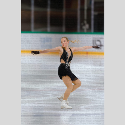Minea MONTONEN FIN - Junior Women - Short Program at Swiss Ice Skating Open 2025