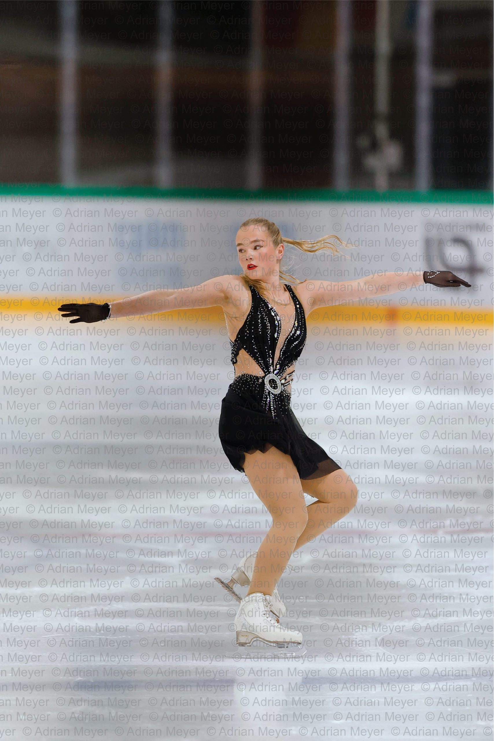 Minea MONTONEN FIN - Junior Women - Short Program at Swiss Ice Skating Open 2025