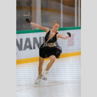 Minea MONTONEN FIN - Junior Women - Short Program at Swiss Ice Skating Open 2025