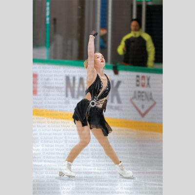 Minea MONTONEN FIN - Junior Women - Short Program at Swiss Ice Skating Open 2025