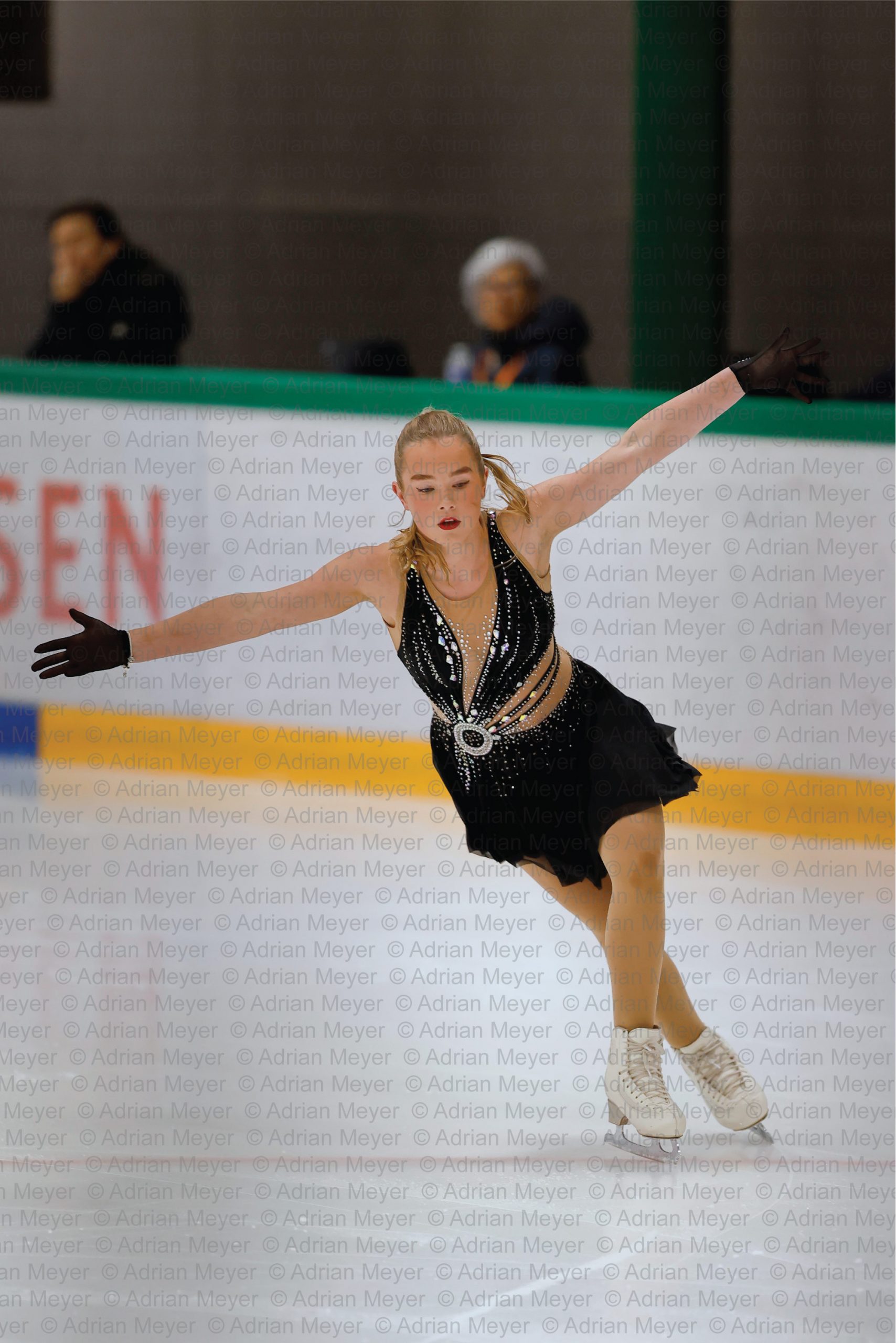 Minea MONTONEN FIN - Junior Women - Short Program at Swiss Ice Skating Open 2025