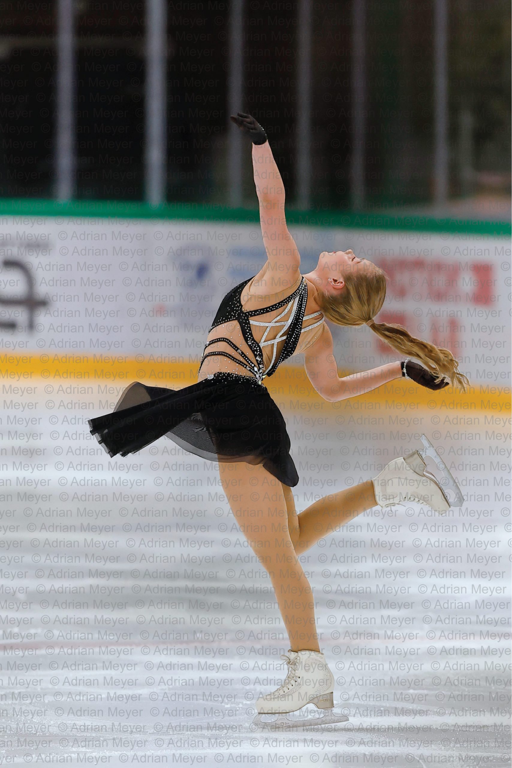 Minea MONTONEN FIN - Junior Women - Short Program at Swiss Ice Skating Open 2025