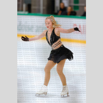 Minea MONTONEN FIN - Junior Women - Short Program at Swiss Ice Skating Open 2025