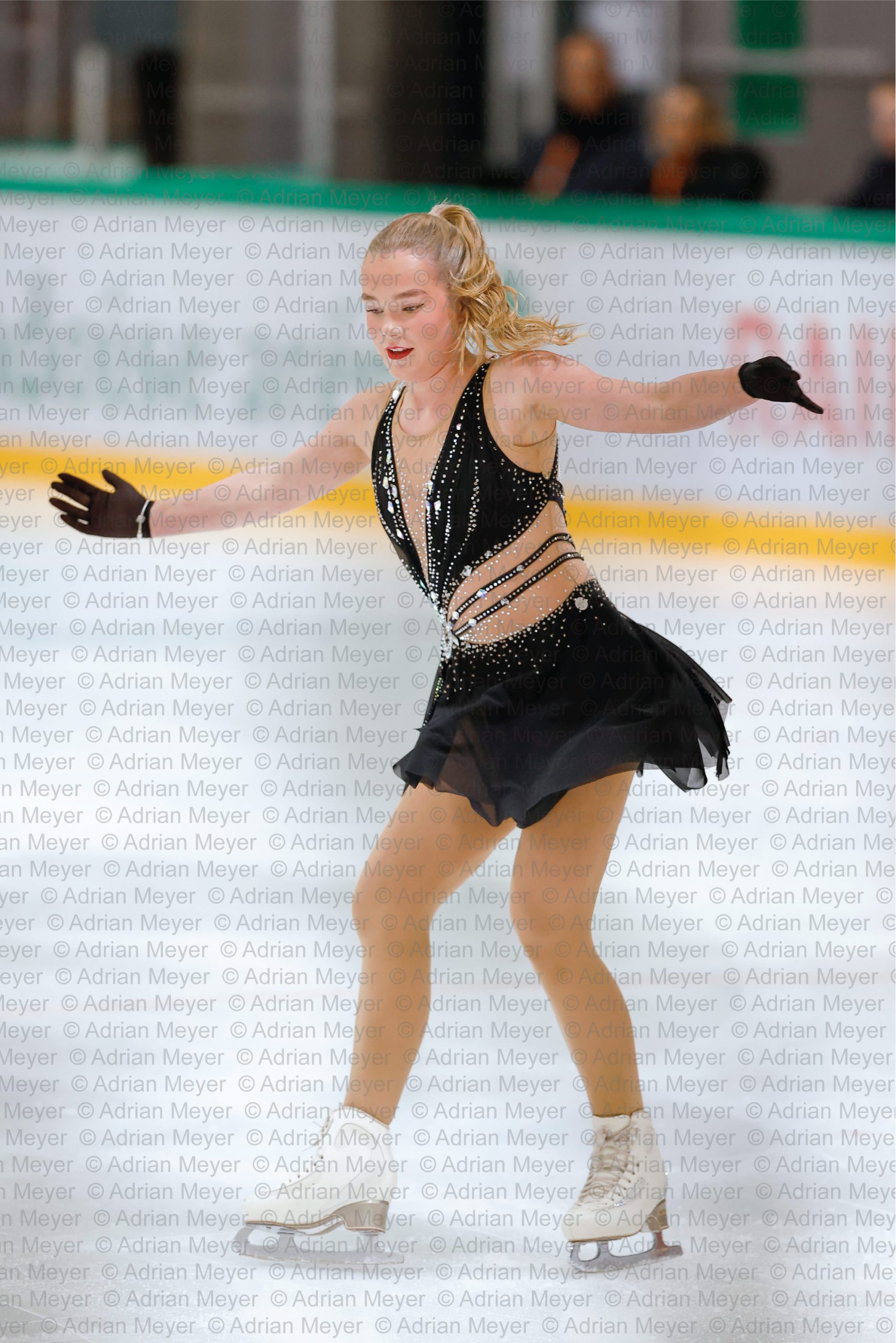 Minea MONTONEN FIN - Junior Women - Short Program at Swiss Ice Skating Open 2025