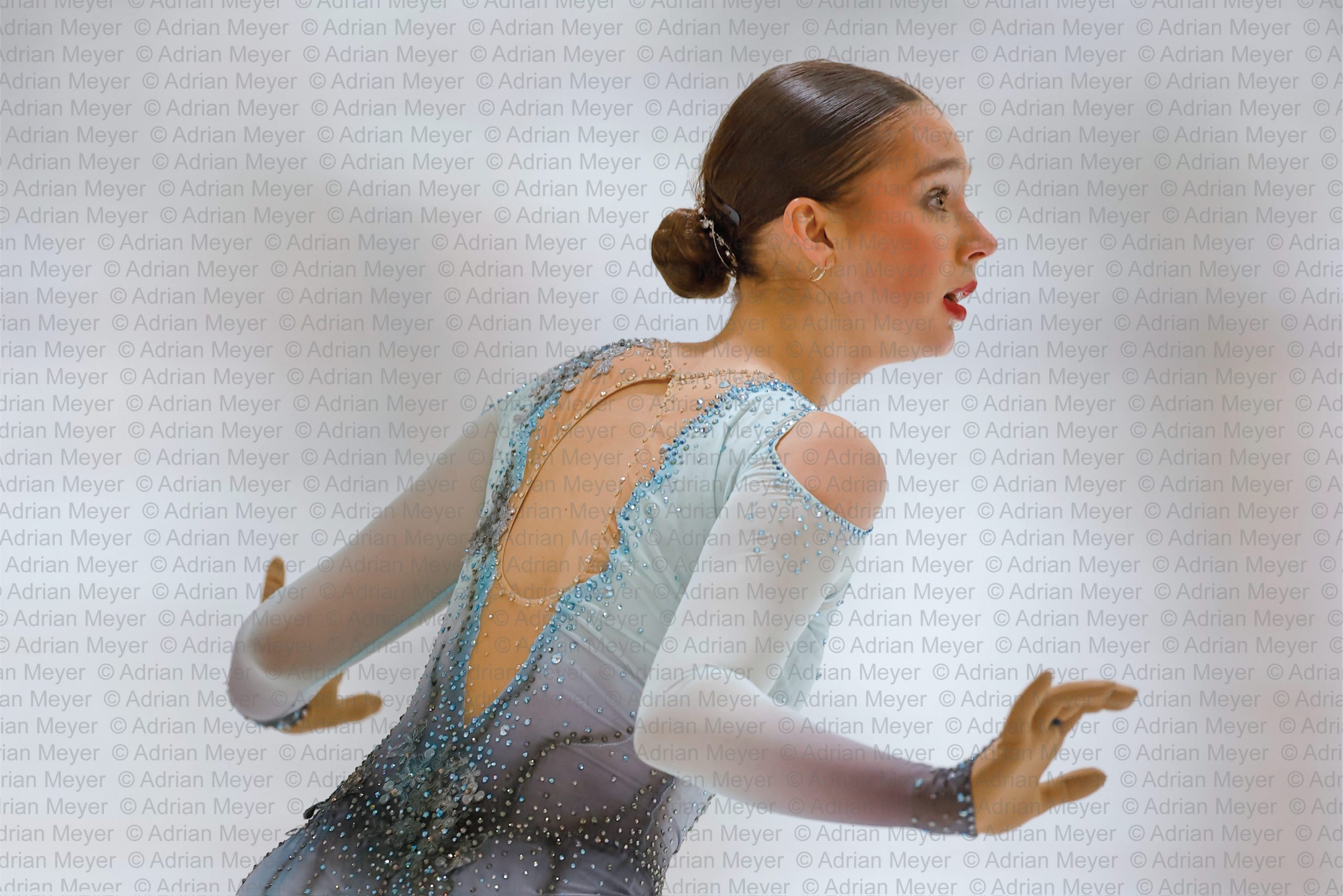 Anthea GRADINARU SUI - Junior Women - Short Program at Swiss Ice Skating Open 2025