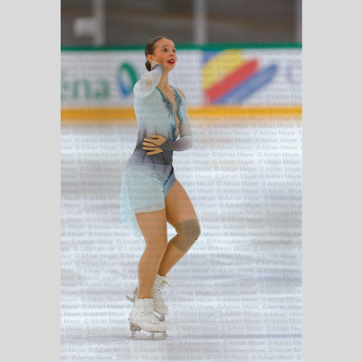 Anthea GRADINARU SUI - Junior Women - Short Program at Swiss Ice Skating Open 2025