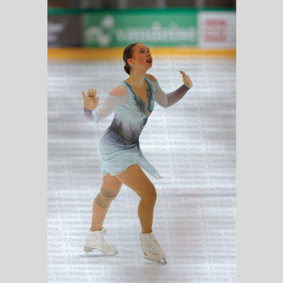Anthea GRADINARU SUI - Junior Women - Short Program at Swiss Ice Skating Open 2025