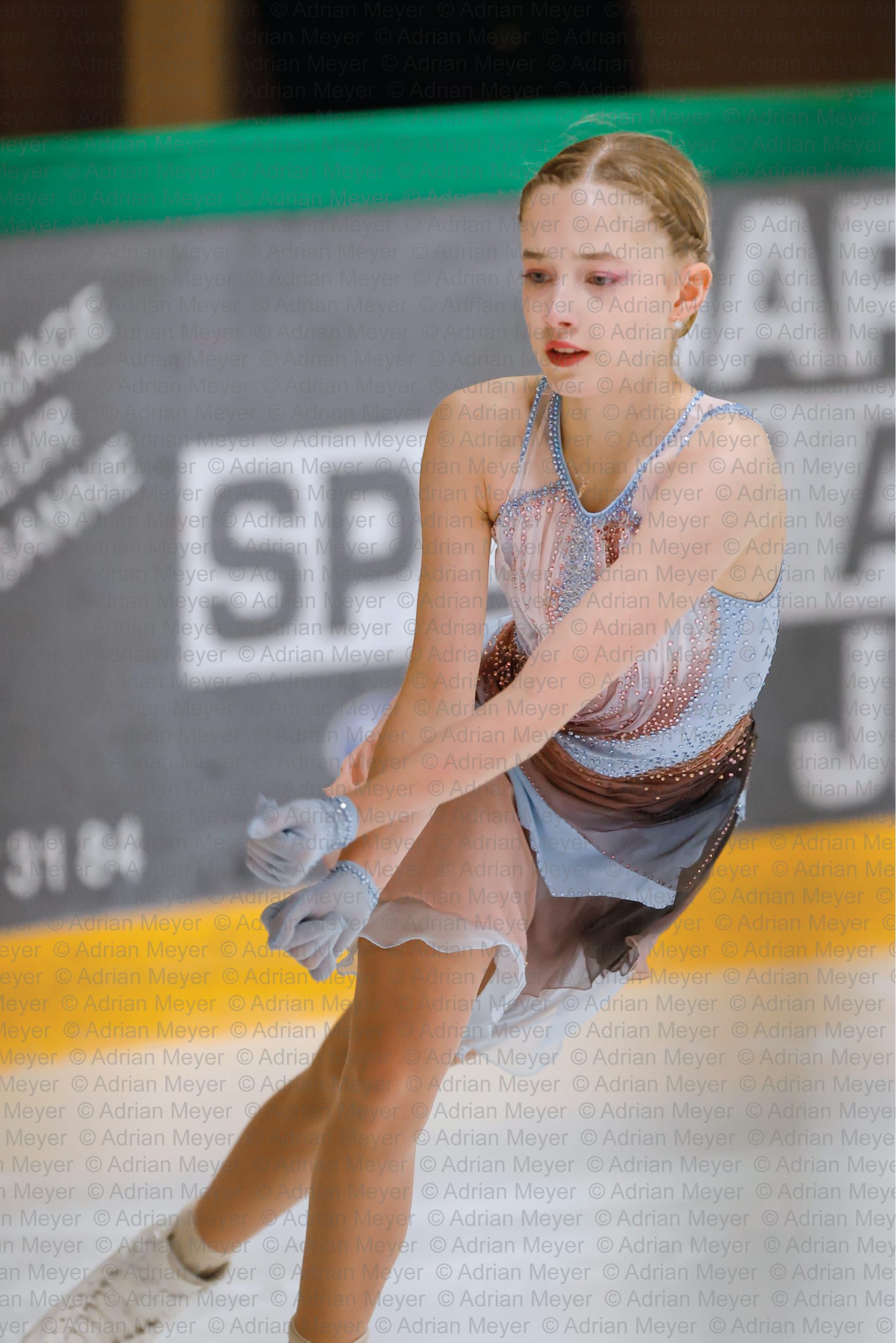 Valeriya EZHOVA SUI - Junior Women - Short Program at Swiss Ice Skating Open 2025
