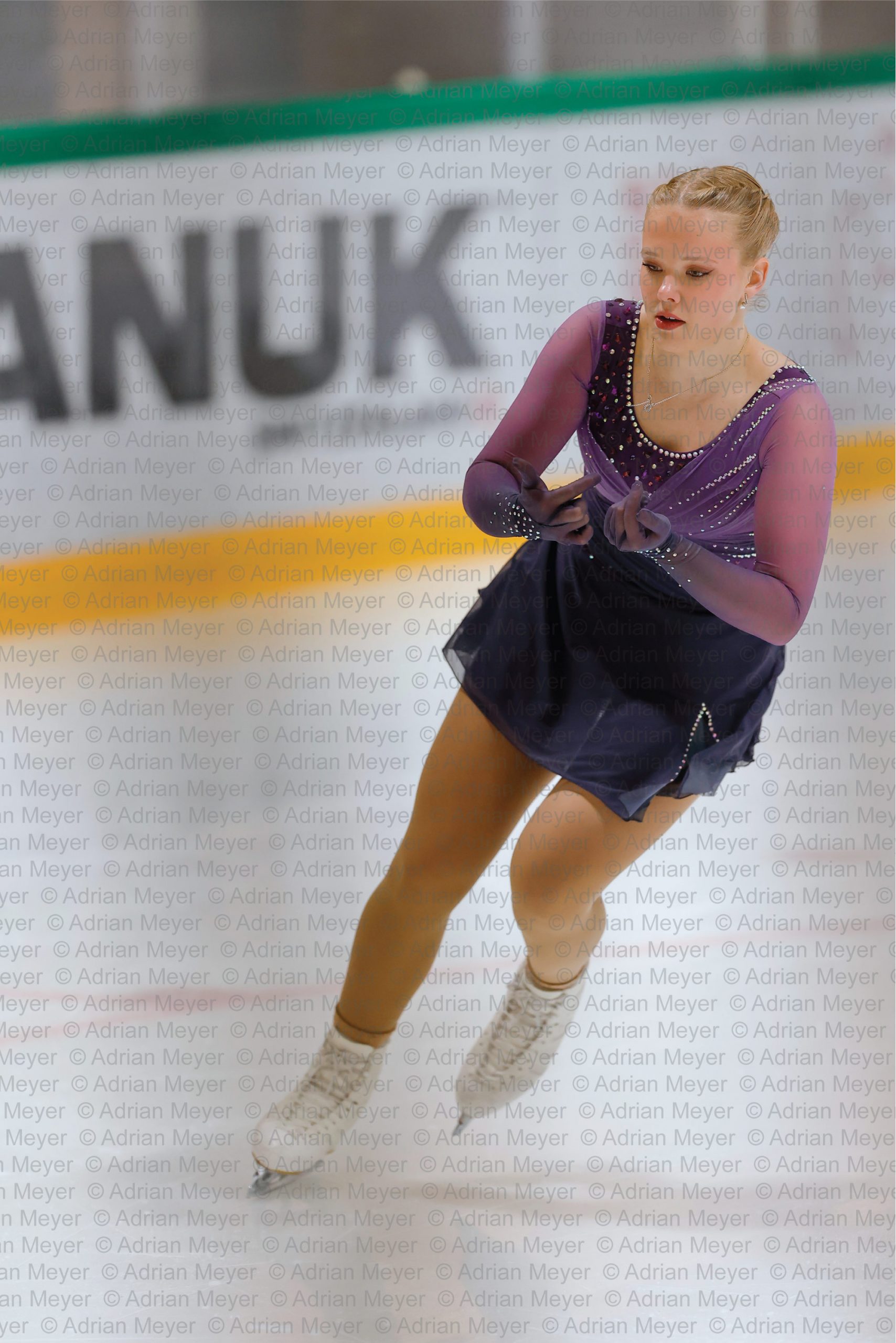 Lotta ARTIMO FIN - Junior Women - Short Program at Swiss Ice Skating Open 2025
