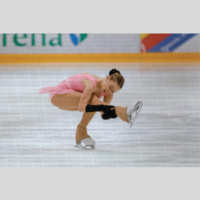 Andreea Cristiana Maria LAZAR ROU - Junior Women - Short Program at Swiss Ice Skating Open 2025