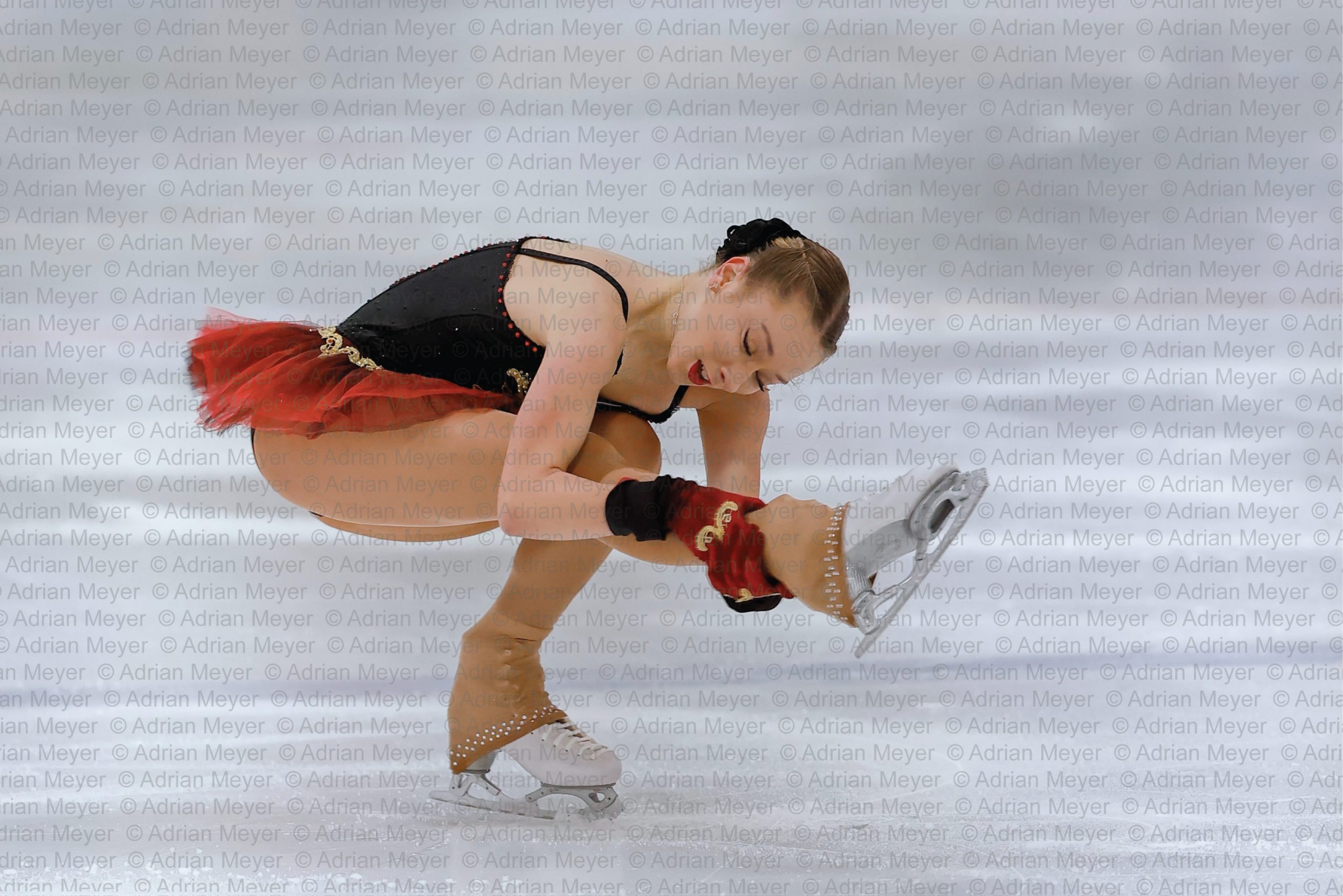 Andreea Cristiana Maria LAZAR ROU - Junior Women - Free Skate at Swiss Ice Skating Open 2025