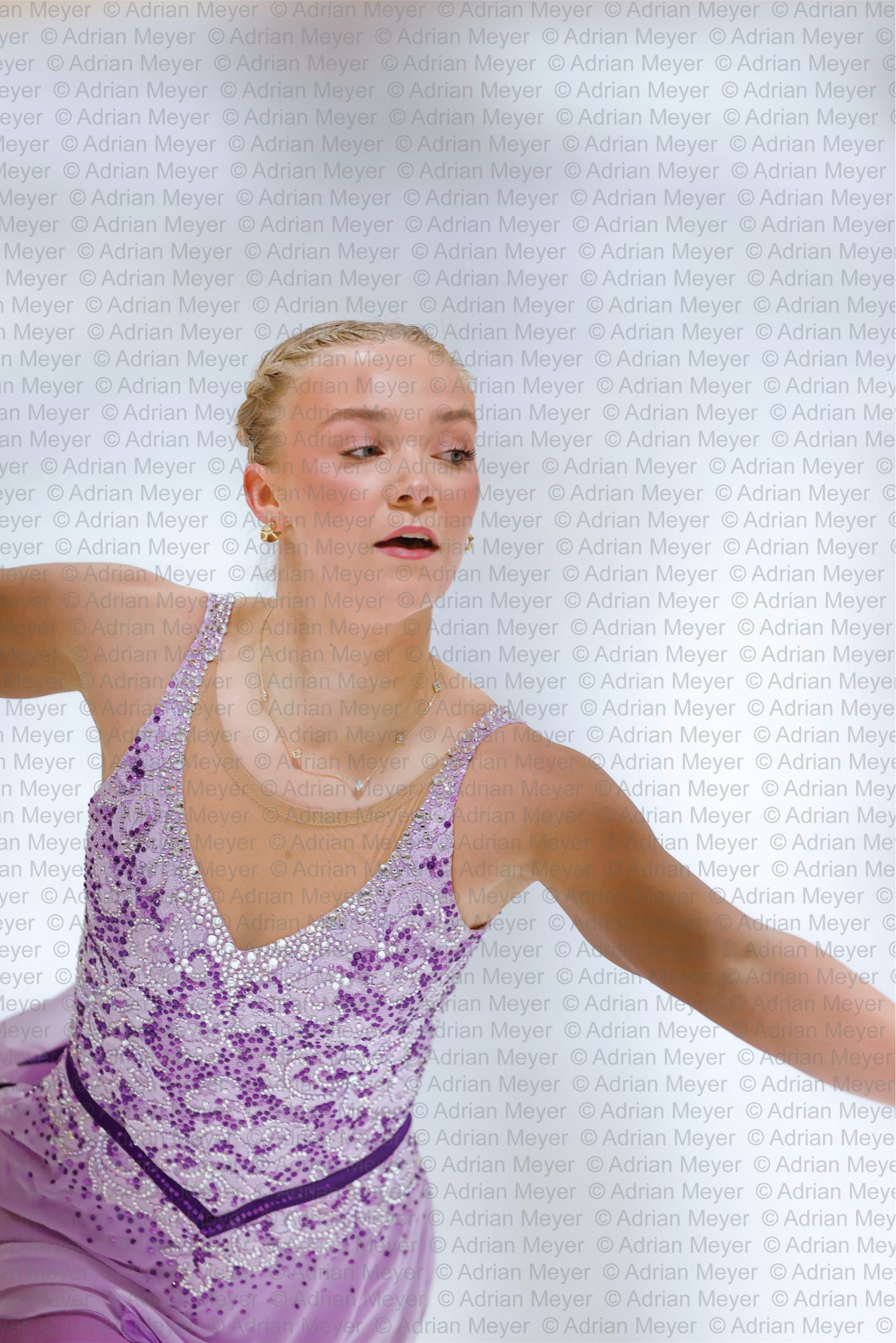 Pernille WITH NOR - Junior Women - Free Skate at Swiss Ice Skating Open 2025