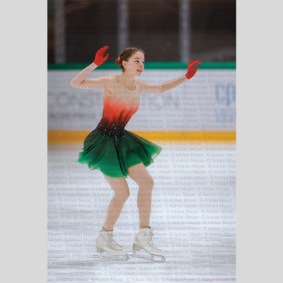 Leyli AKHUNDOVA AZE - Junior Women - Free Skate at Swiss Ice Skating Open 2025