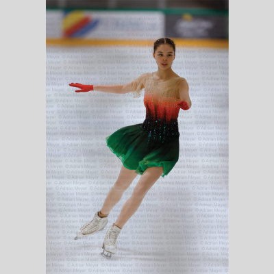 Leyli AKHUNDOVA AZE - Junior Women - Free Skate at Swiss Ice Skating Open 2025