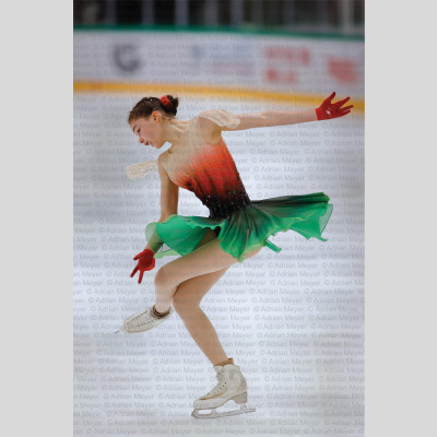 Leyli AKHUNDOVA AZE - Junior Women - Free Skate at Swiss Ice Skating Open 2025