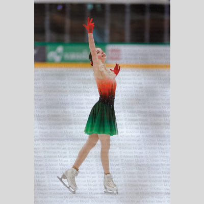 Leyli AKHUNDOVA AZE - Junior Women - Free Skate at Swiss Ice Skating Open 2025