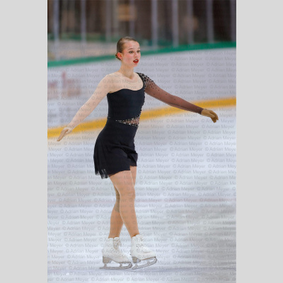 Anthea GRADINARU SUI - Junior Women - Free Skate at Swiss Ice Skating Open 2025