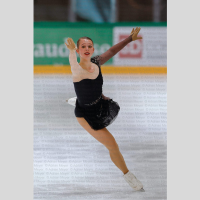Anthea GRADINARU SUI - Junior Women - Free Skate at Swiss Ice Skating Open 2025