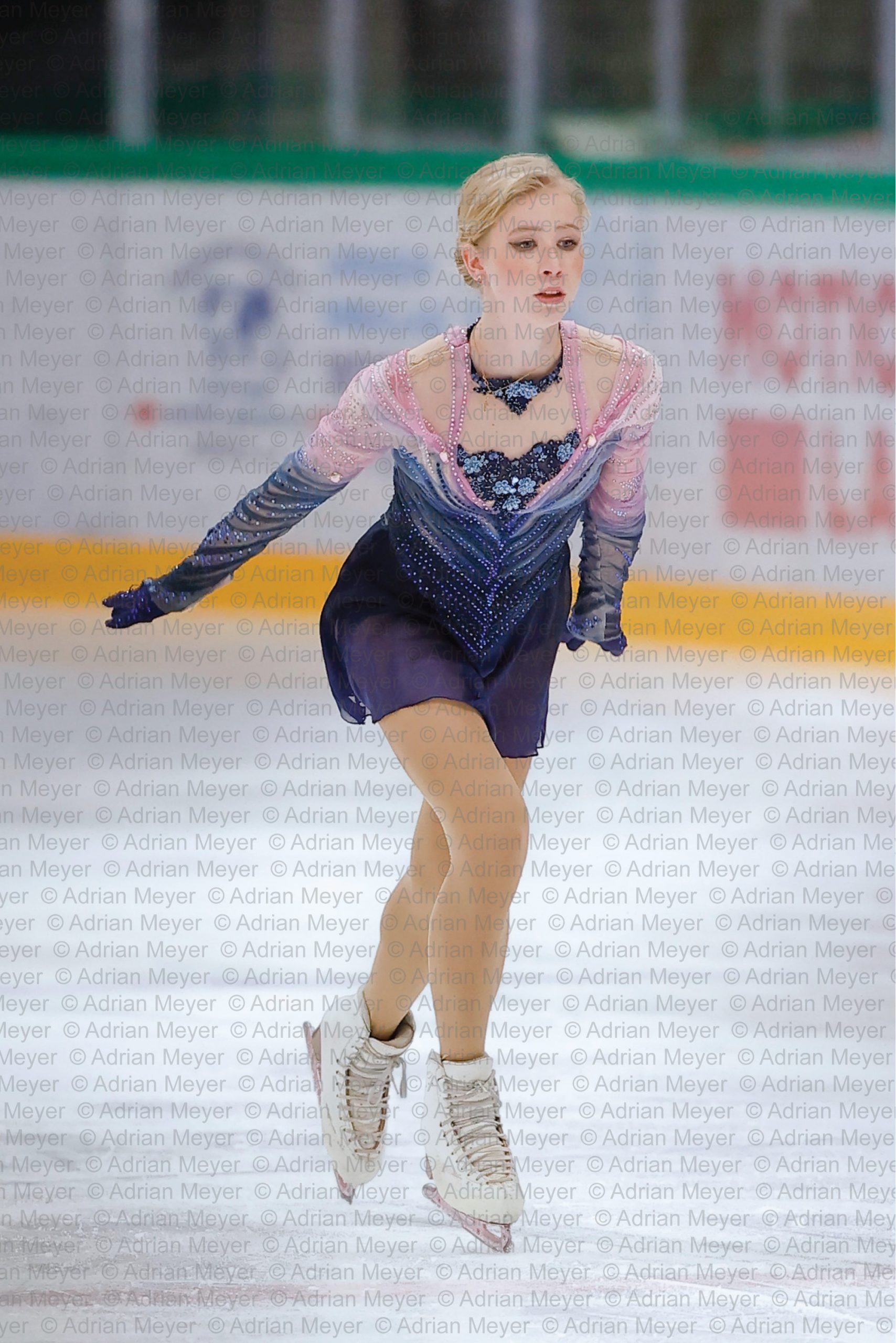 Anastasia BRANDENBURG SUI - Junior Women - Free Skate at Swiss Ice Skating Open 2025