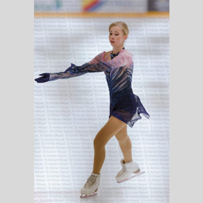 Anastasia BRANDENBURG SUI - Junior Women - Free Skate at Swiss Ice Skating Open 2025