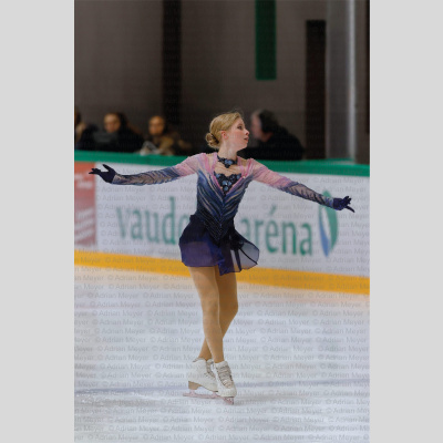Anastasia BRANDENBURG SUI - Junior Women - Free Skate at Swiss Ice Skating Open 2025