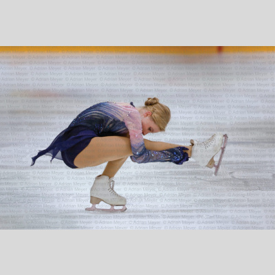 Anastasia BRANDENBURG SUI - Junior Women - Free Skate at Swiss Ice Skating Open 2025
