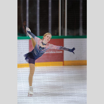 Anastasia BRANDENBURG SUI - Junior Women - Free Skate at Swiss Ice Skating Open 2025
