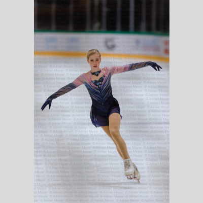 Anastasia BRANDENBURG SUI - Junior Women - Free Skate at Swiss Ice Skating Open 2025