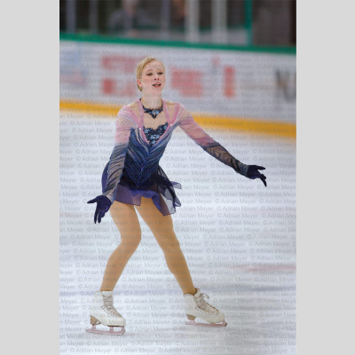 Anastasia BRANDENBURG SUI - Junior Women - Free Skate at Swiss Ice Skating Open 2025