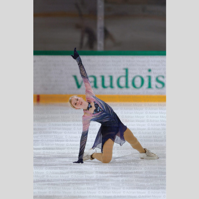 Anastasia BRANDENBURG SUI - Junior Women - Free Skate at Swiss Ice Skating Open 2025